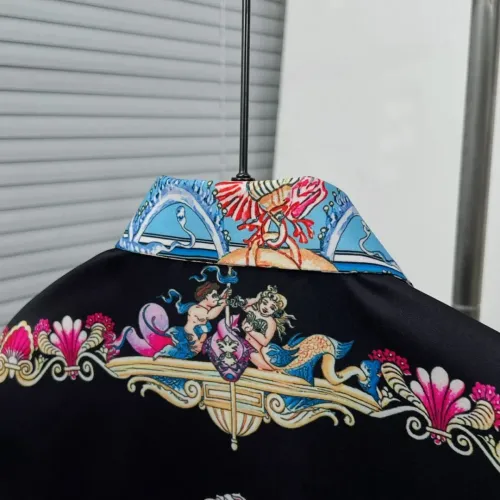 Replica Versace Shirts Long Sleeved For Men #1399717 $64.00 USD for Wholesale