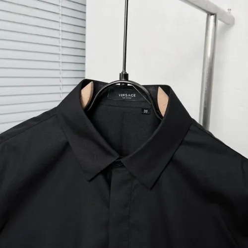Replica Versace Shirts Long Sleeved For Men #1399722 $64.00 USD for Wholesale