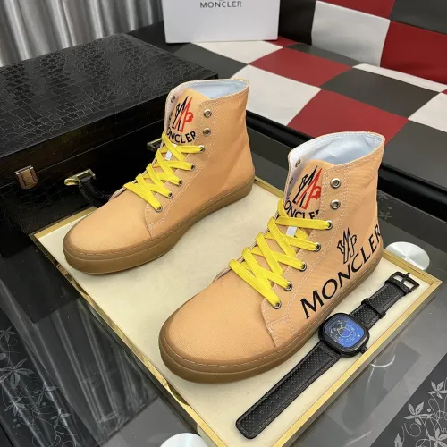 Replica Moncler High Tops Shoes For Men #1399825 $85.00 USD for Wholesale