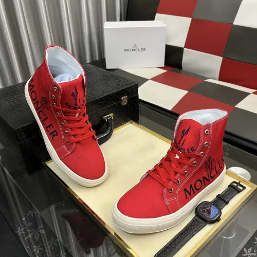 Replica Moncler High Tops Shoes For Men #1399826 $85.00 USD for Wholesale