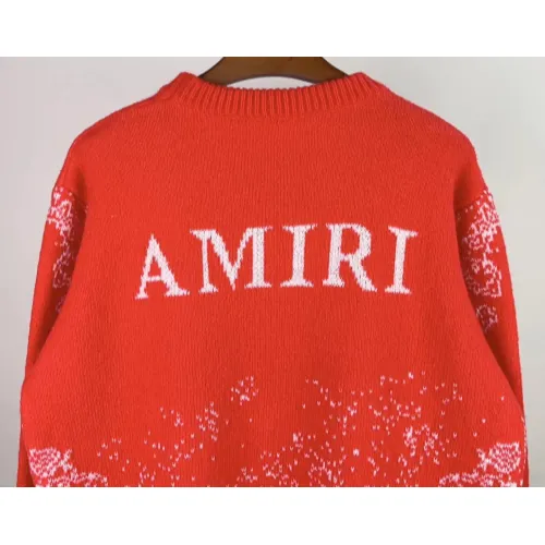 Replica Amiri Sweaters Long Sleeved For Unisex #1400130 $48.00 USD for Wholesale