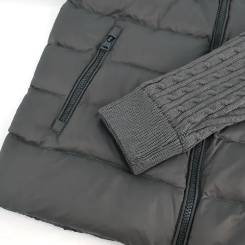 Replica Moncler Down Feather Coat Long Sleeved For Unisex #1400533 $182.00 USD for Wholesale