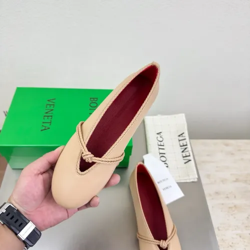 Replica Bottega Veneta BV Flat Shoes For Women #1400596 $125.00 USD for Wholesale