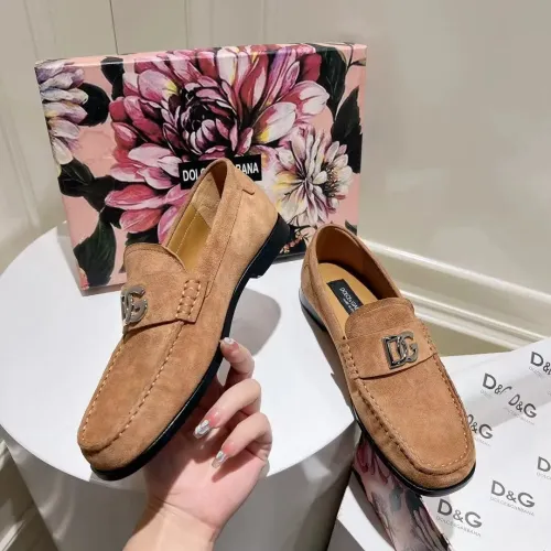 Dolce & Gabbana D&G Leather Shoes For Women #1400753