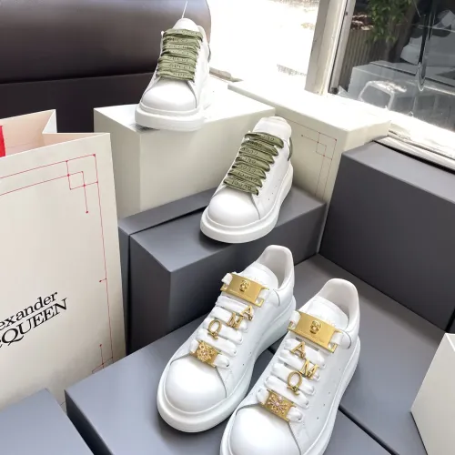Replica Alexander McQueen Casual Shoes For Women #1400761 $100.00 USD for Wholesale