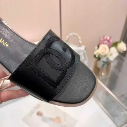 Replica Dolce & Gabbana D&G Slippers For Women #1400795 $82.00 USD for Wholesale