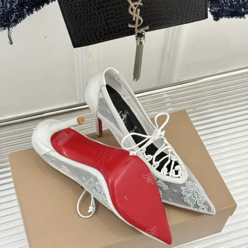Replica Christian Louboutin High-heeled shoes For Women #1400845 $105.00 USD for Wholesale