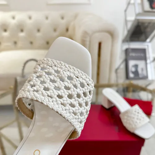 Replica Valentino Slippers For Women #1400856 $85.00 USD for Wholesale