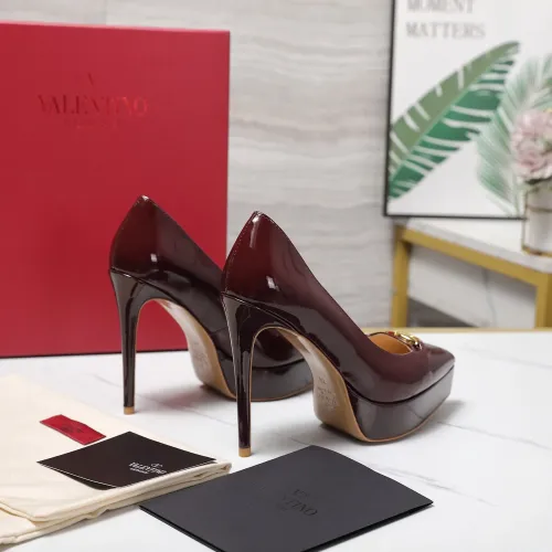 Replica Valentino High-Heeled Shoes For Women #1401129 $125.00 USD for Wholesale