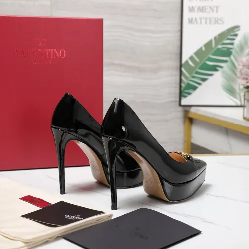 Replica Valentino High-Heeled Shoes For Women #1401130 $125.00 USD for Wholesale