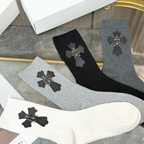 Replica Chrome Hearts Socks #1401477 $34.00 USD for Wholesale