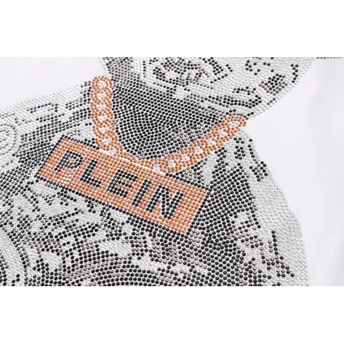 Replica Philipp Plein PP T-Shirts Short Sleeved For Men #1401928 $29.00 USD for Wholesale