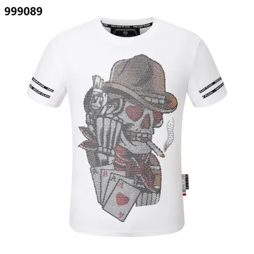 Philipp Plein PP Oversize T-Shirts Short Sleeved For Men #1401944
