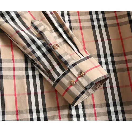 Replica Burberry Shirts Long Sleeved For Men #1402050 $38.00 USD for Wholesale