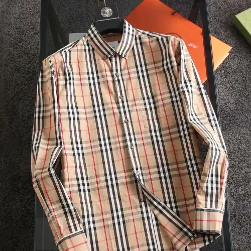 Burberry Shirts Long Sleeved For Men #1402051