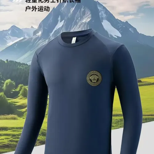 Versace T-Shirts Long Sleeved For Men #1402624