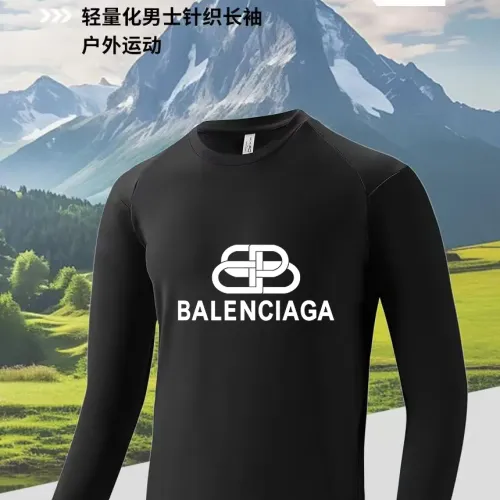 Balenciaga T-Shirts Long Sleeved For Men #1402649