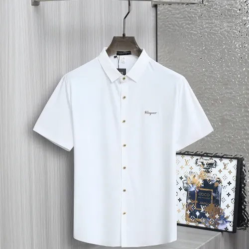 Salvatore Ferragamo Shirts Short Sleeved For Men #1402767