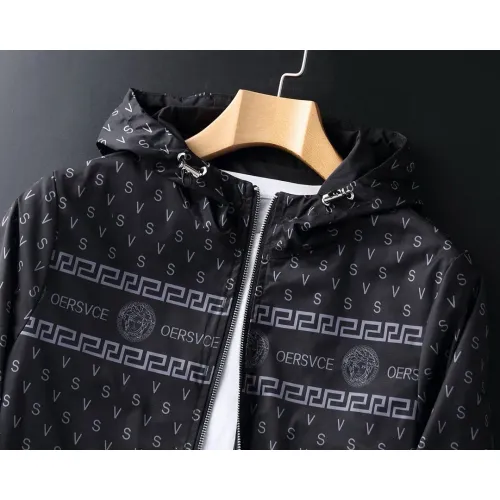 Replica Versace Jackets Long Sleeved For Men #1403194 $60.00 USD for Wholesale