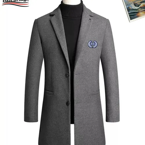 Balenciaga Coats Long Sleeved For Men #1403275