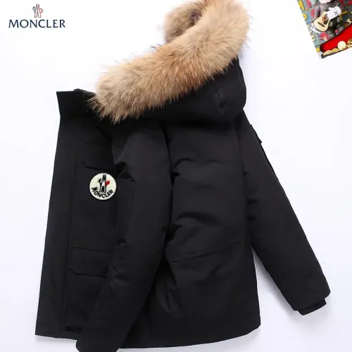 Moncler Down Feather Coat Long Sleeved For Men #1403314