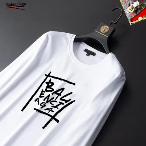 Replica Balenciaga T-Shirts Long Sleeved For Unisex #1403384 $34.00 USD for Wholesale