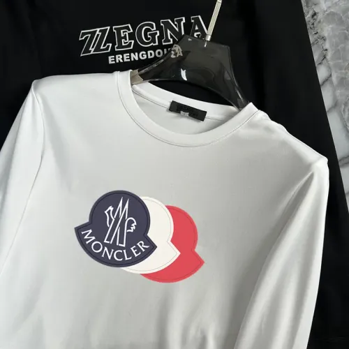 Replica Moncler T-Shirts Long Sleeved For Unisex #1403473 $34.00 USD for Wholesale