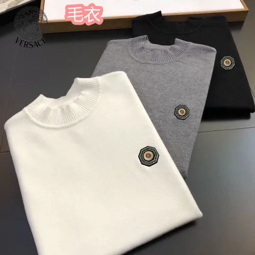 Replica Versace Sweaters Long Sleeved For Men #1403620 $42.00 USD for Wholesale
