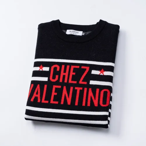 Replica Valentino Sweaters Long Sleeved For Men #1404008 $45.00 USD for Wholesale