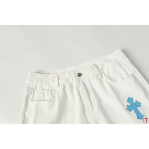 Replica Chrome Hearts Jeans For Men #1404163 $60.00 USD for Wholesale