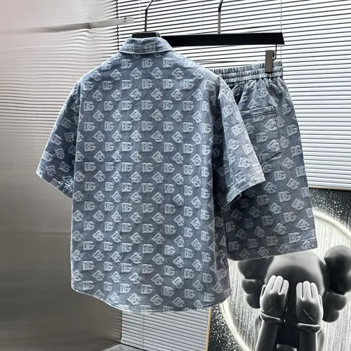 Replica Dolce & Gabbana D&G Tracksuits Short Sleeved For Men #1404301 $82.00 USD for Wholesale