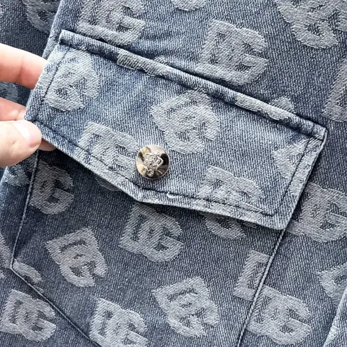 Replica Dolce & Gabbana D&G Tracksuits Short Sleeved For Men #1404301 $82.00 USD for Wholesale