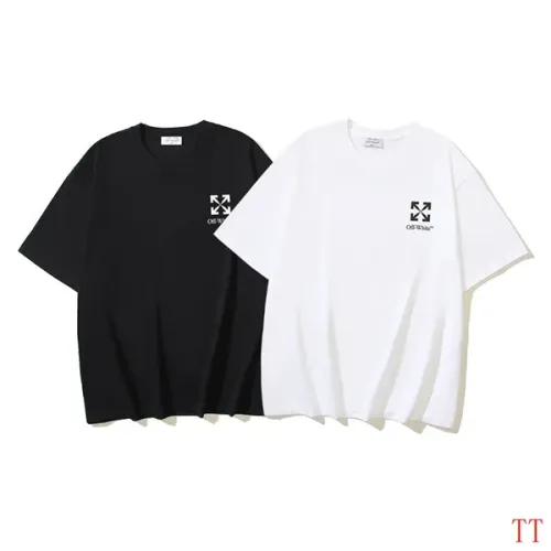 Replica Off-White T-Shirts Short Sleeved For Unisex #1404481 $29.00 USD for Wholesale