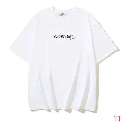 Replica Off-White T-Shirts Short Sleeved For Unisex #1404525 $29.00 USD for Wholesale