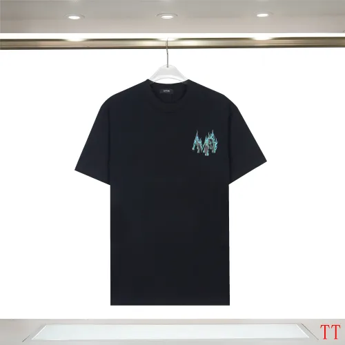 Replica Amiri T-Shirts Short Sleeved For Unisex #1404585 $32.00 USD for Wholesale