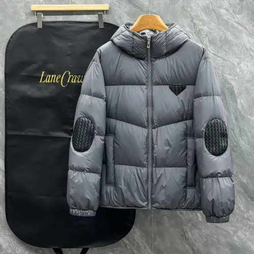 Bottega Veneta BV Down Feather Coat Long Sleeved For Men #1404756