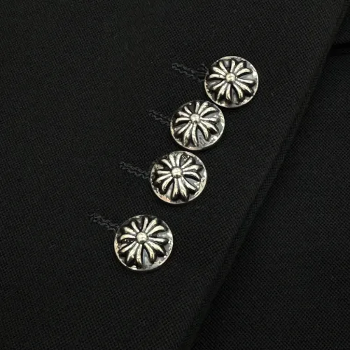 Replica Chrome Hearts Jackets Long Sleeved For Men #1405206 $145.00 USD for Wholesale