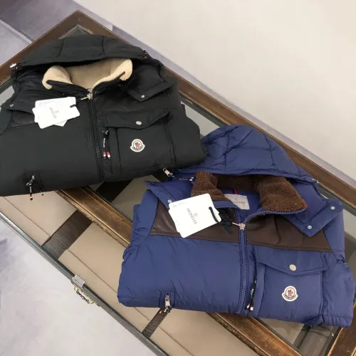 Replica Moncler Down Feather Coat Long Sleeved For Men #1405392 $212.00 USD for Wholesale