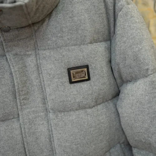 Replica Dolce & Gabbana D&G Down Feather Coat Long Sleeved For Unisex #1405405 $277.69 USD for Wholesale