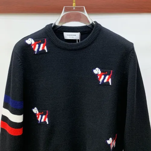 Replica Thom Browne TB Sweaters Long Sleeved For Unisex #1405603 $82.00 USD for Wholesale