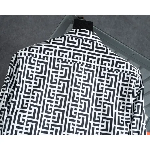 Replica Balmain Shirts Long Sleeved For Men #1405861 $38.00 USD for Wholesale