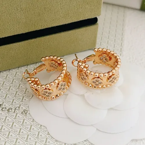 Replica Van Cleef &amp; Arpels Earrings For Women #1406127, $29.00 USD, [ITEM#1406127], Replica Van Cleef &amp; Arpels Earrings outlet from China