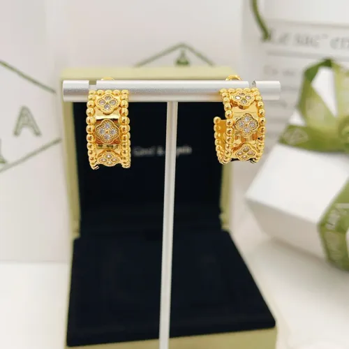 Replica Van Cleef & Arpels Earrings For Women #1406133 $29.00 USD for Wholesale