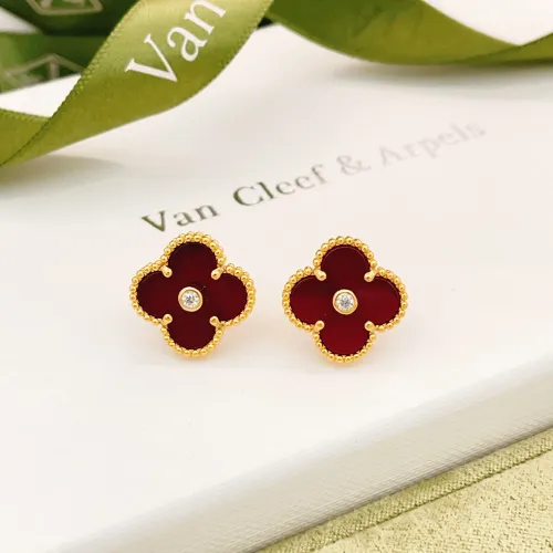 Replica Van Cleef &amp; Arpels Earrings For Women #1406187, $25.00 USD, [ITEM#1406187], Replica Van Cleef &amp; Arpels Earrings outlet from China