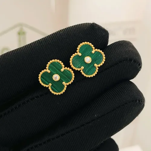 Replica Van Cleef & Arpels Earrings For Women #1406192 $25.00 USD for Wholesale