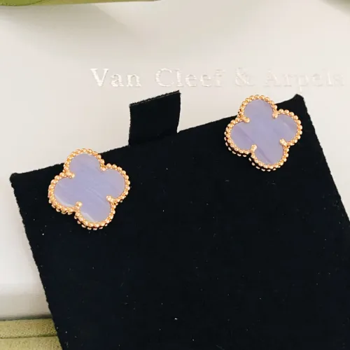Replica Van Cleef & Arpels Earrings For Women #1406289 $25.00 USD for Wholesale