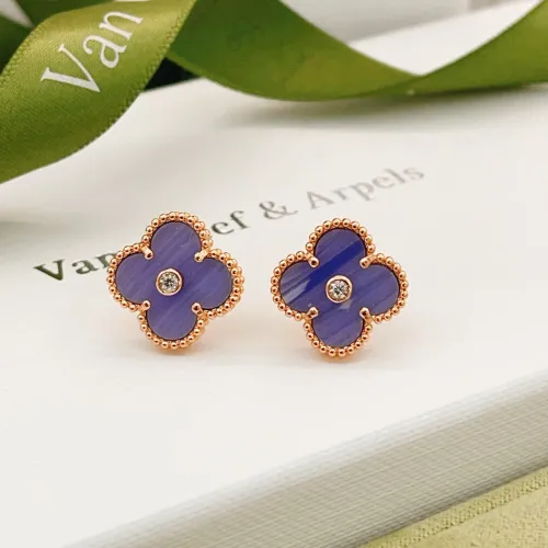 Replica Van Cleef &amp; Arpels Earrings For Women #1406291, $25.00 USD, [ITEM#1406291], Replica Van Cleef &amp; Arpels Earrings outlet from China