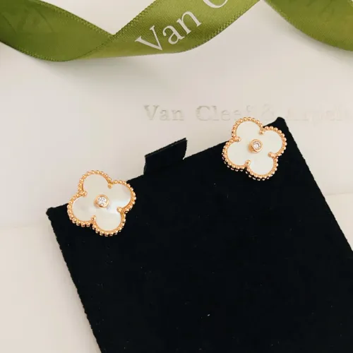 Replica Van Cleef & Arpels Earrings For Women #1406294 $25.00 USD for Wholesale