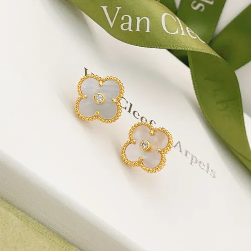 Replica Van Cleef & Arpels Earrings For Women #1406295 $25.00 USD for Wholesale