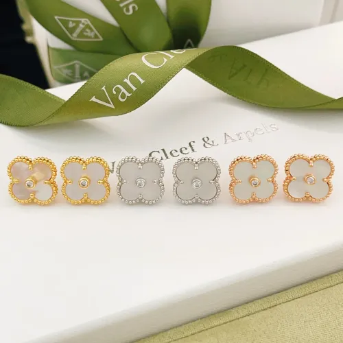 Replica Van Cleef & Arpels Earrings For Women #1406295 $25.00 USD for Wholesale